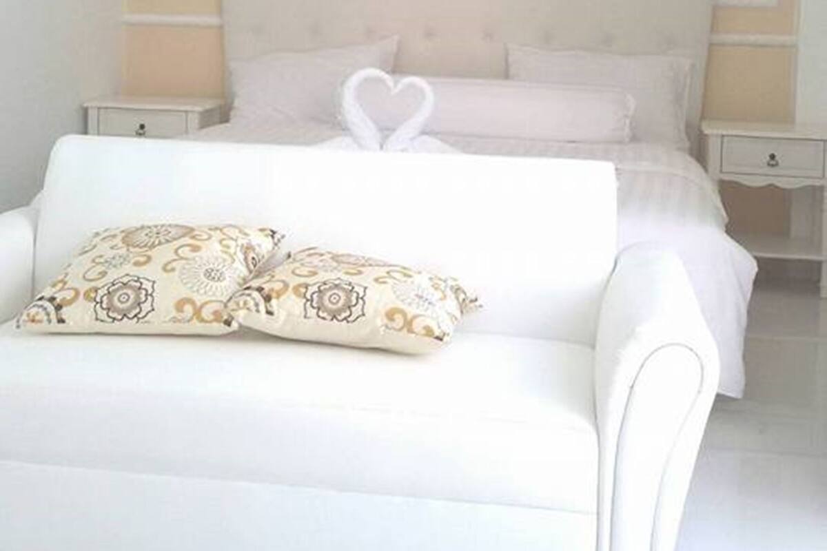 Desk, blackout curtains, rollaway beds, free WiFi