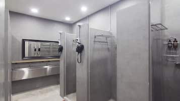 Mixed Dormitory with Shared Bathroom | Bathroom | Free toiletries, hair dryer, slippers, towels