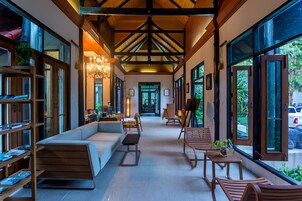 Sala de estar en el lobby