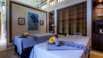 Sauna, body treatments, aromatherapy, Thai massages, body wraps