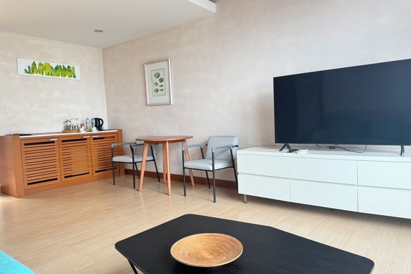 203 The Supreme Seaview: Beach Zone | Vardagsrum | 32-tums smart-tv med digitalkanaler