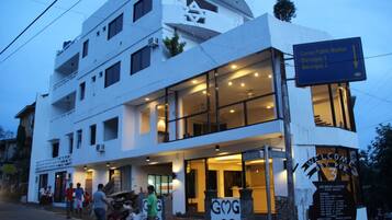 Front of property – evening/night