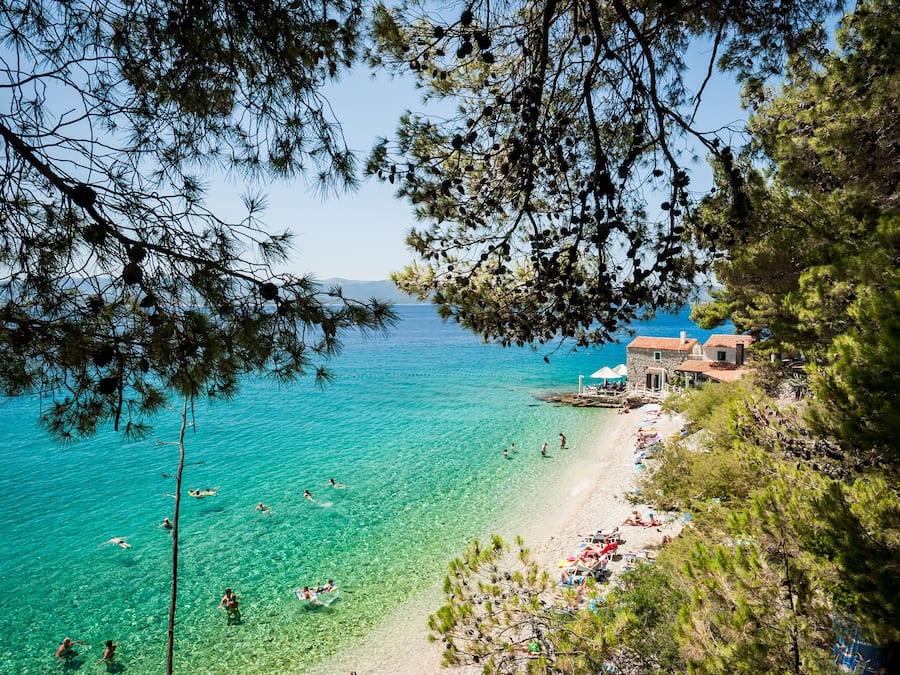 Nära stranden