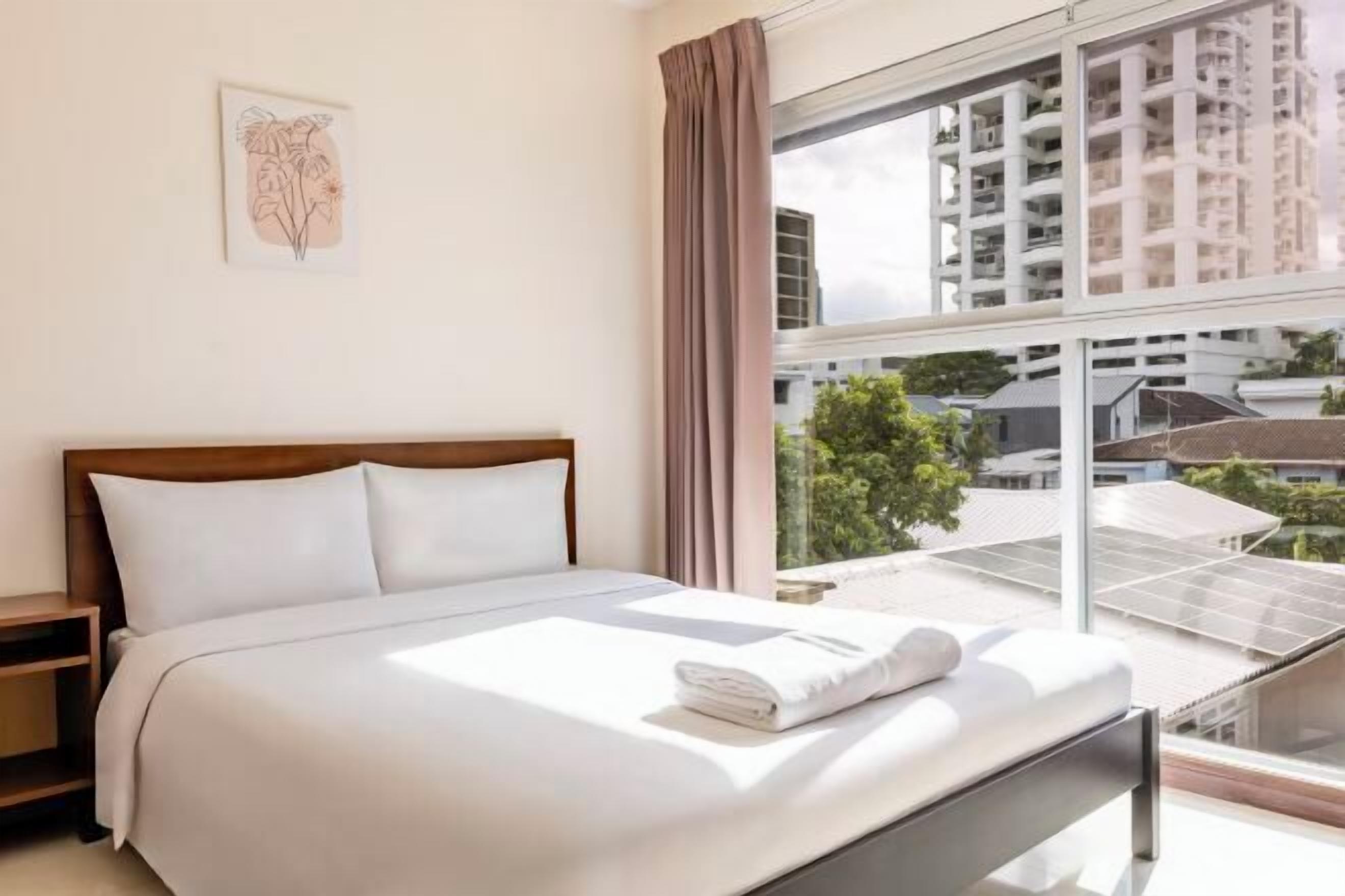 1 dormitorio, decoración individual, mobiliario individual