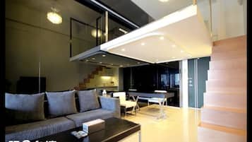 Classic Double Room | Living area | LCD TV