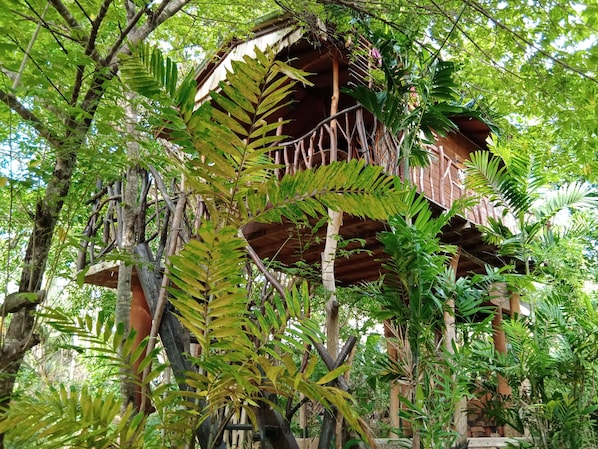 Façade de l’hébergement