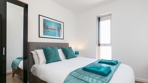 Apartemen Premium, 2 kamar tidur | 2 kamar tidur, setrika/meja setrika, dan Wi-Fi gratis