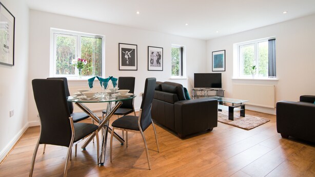 Leilighet, 2 soverom, 1. etasje (Garden) | Oppholdsområde