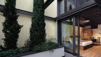Superior Double or Twin Room, Ground Floor | Terrace/patio