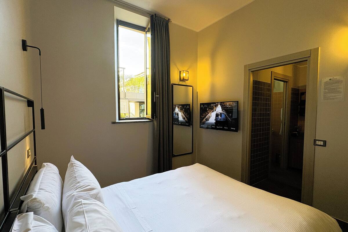 Chambre Double Standard, 1 lit double, salle de bains privée, rez-de-chaussée