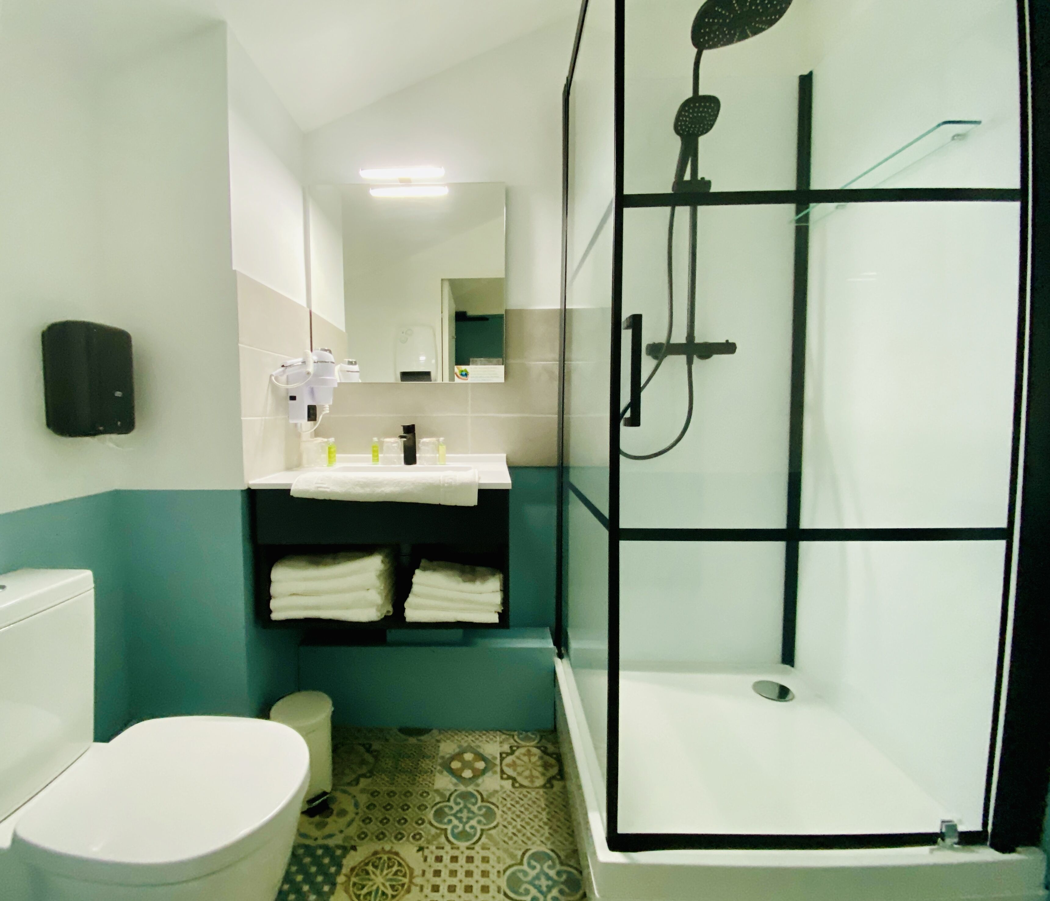 premium bedding, desk, soundproofing, iron/ironing board