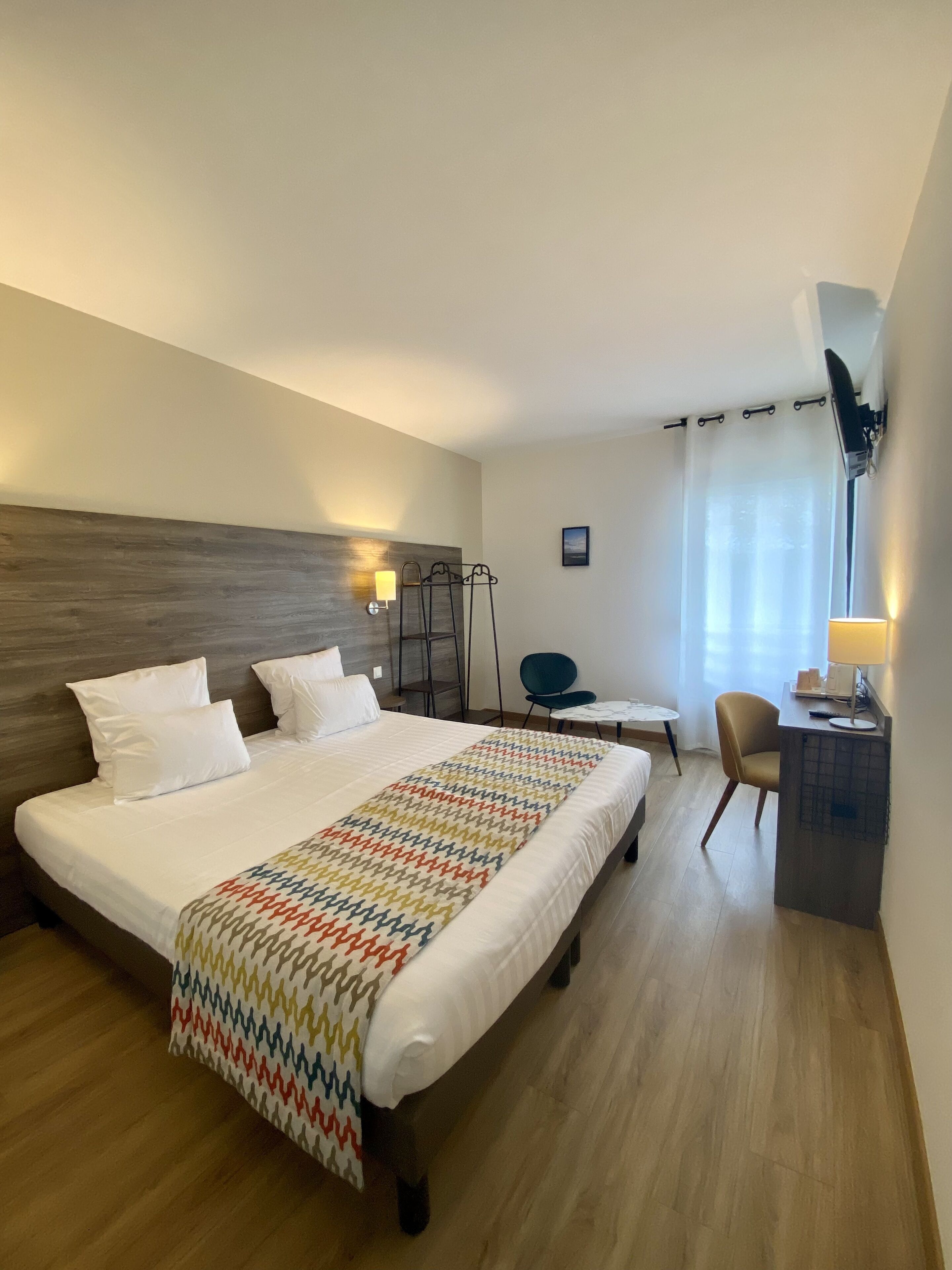 comfort double room, harbour view | premium bedding, desk, soundproofing, iron/ironing board