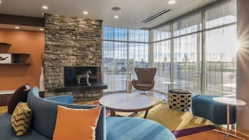 Sala de estar en el lobby
