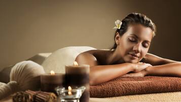 Experience ultimate relaxation with a soothing massage and calming ambiance.