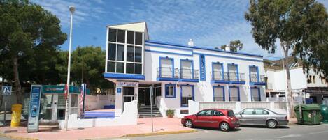 Fassade der Unterkunft