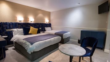 Desk, free WiFi, bed sheets, wheelchair access