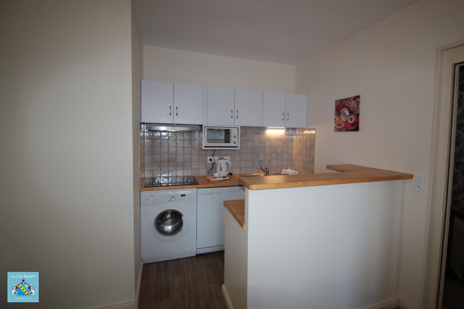 superior apartment, ensuite (appart-hotel t2 (sariette)) | private kitchen | espresso maker, coffee/tea maker, electric kettle, high chair