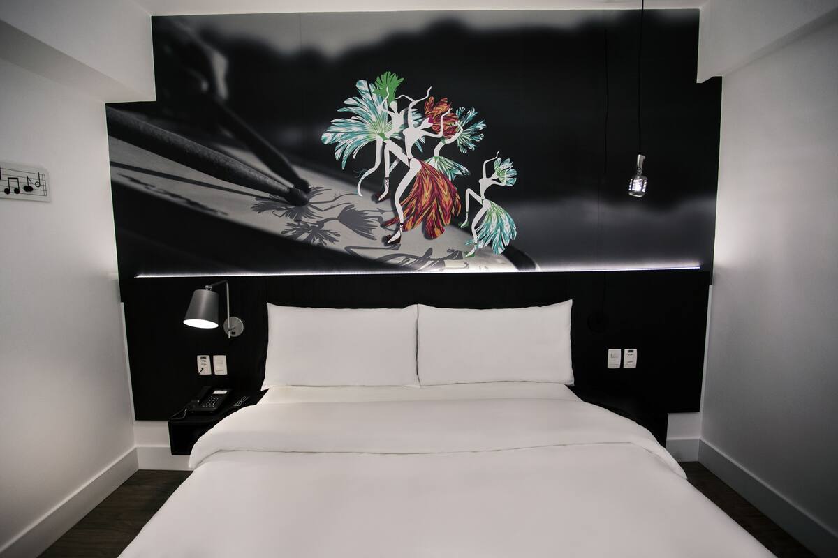 minibar, in-room safe, desk, blackout curtains