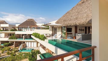 Penthouse, 4 habitaciones, vista al océano (3 Bedroom) | Terraza o patio