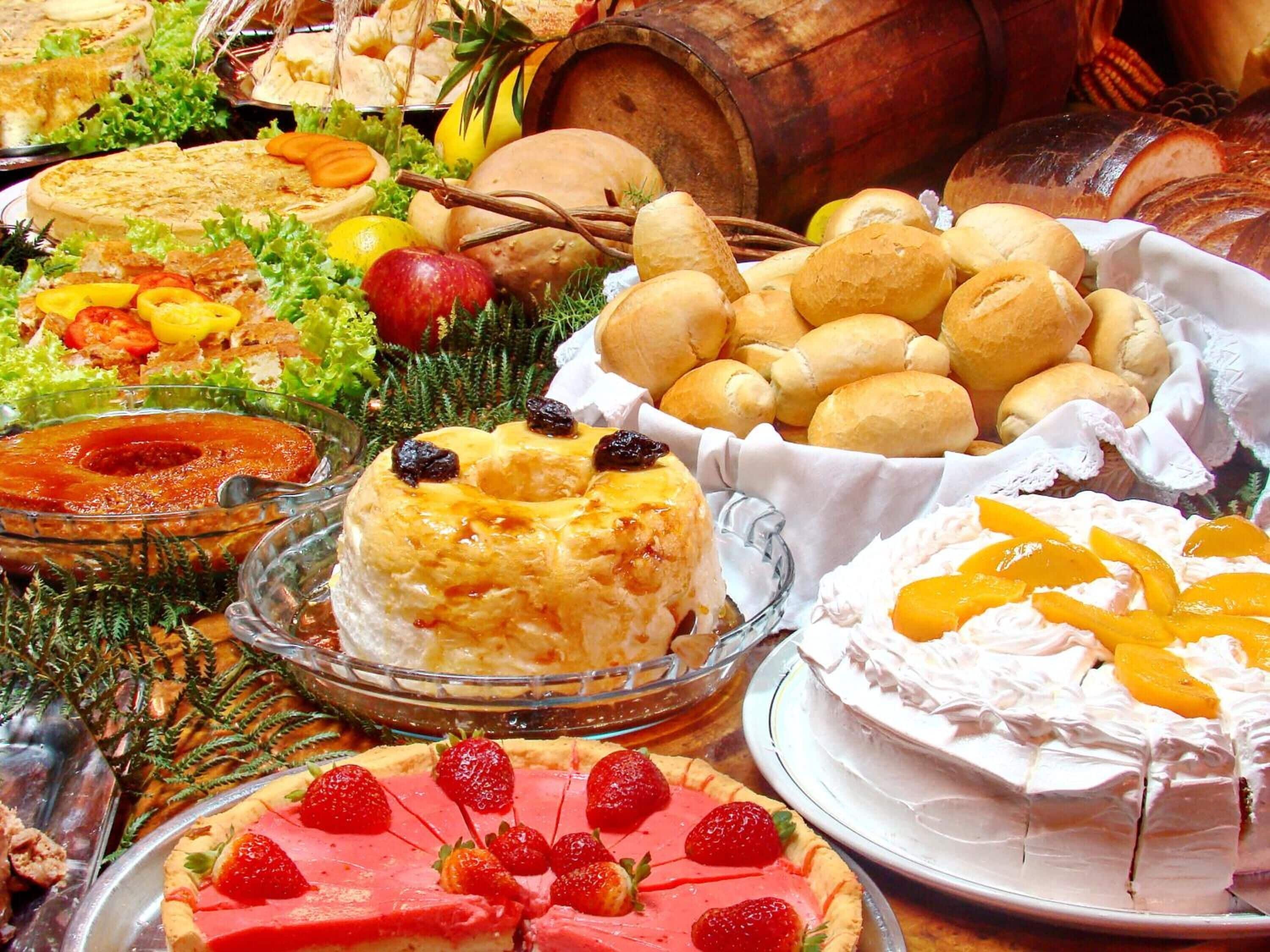 breakfast and dinner served, brazilian cuisine