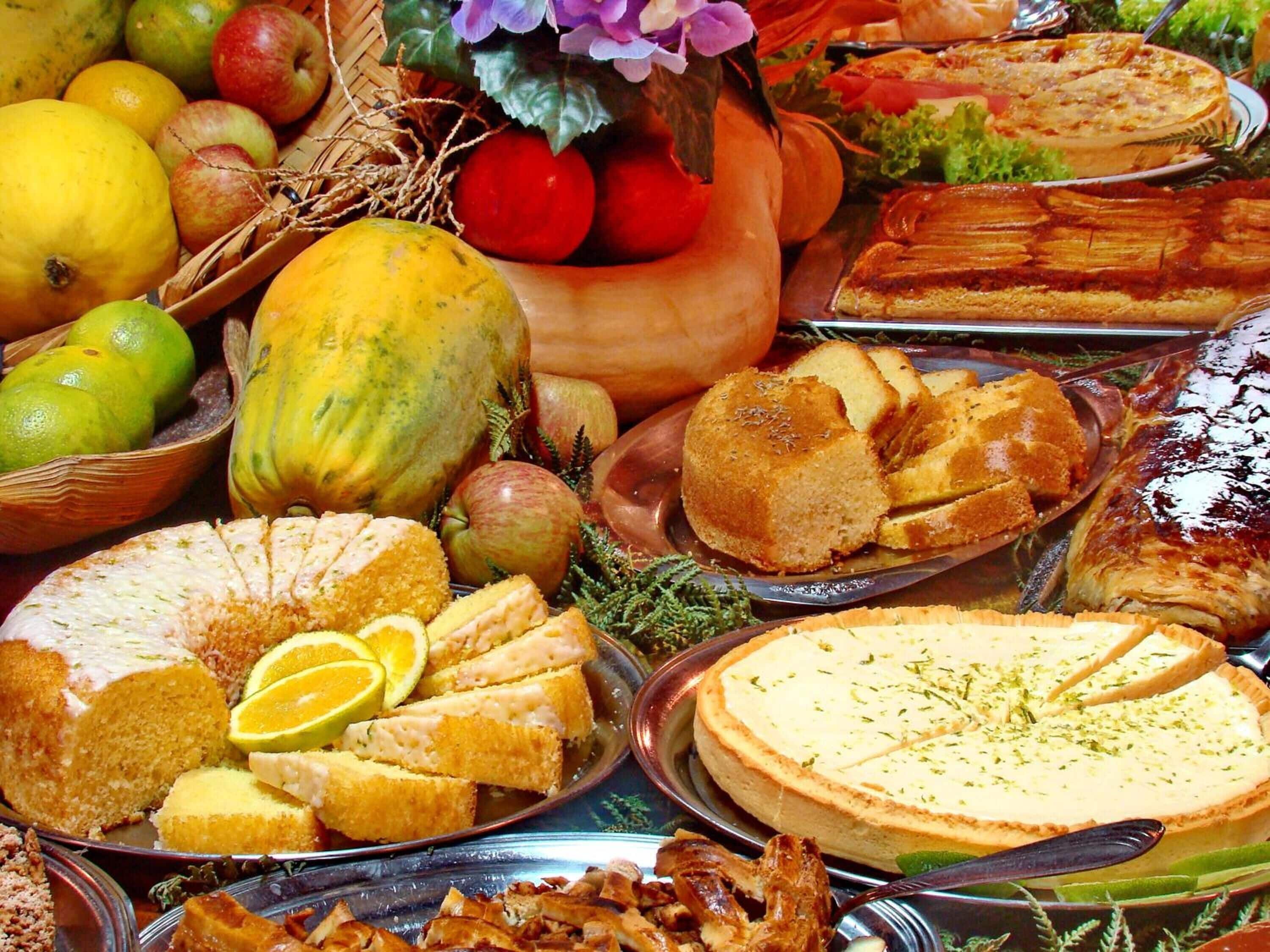 breakfast and dinner served, brazilian cuisine