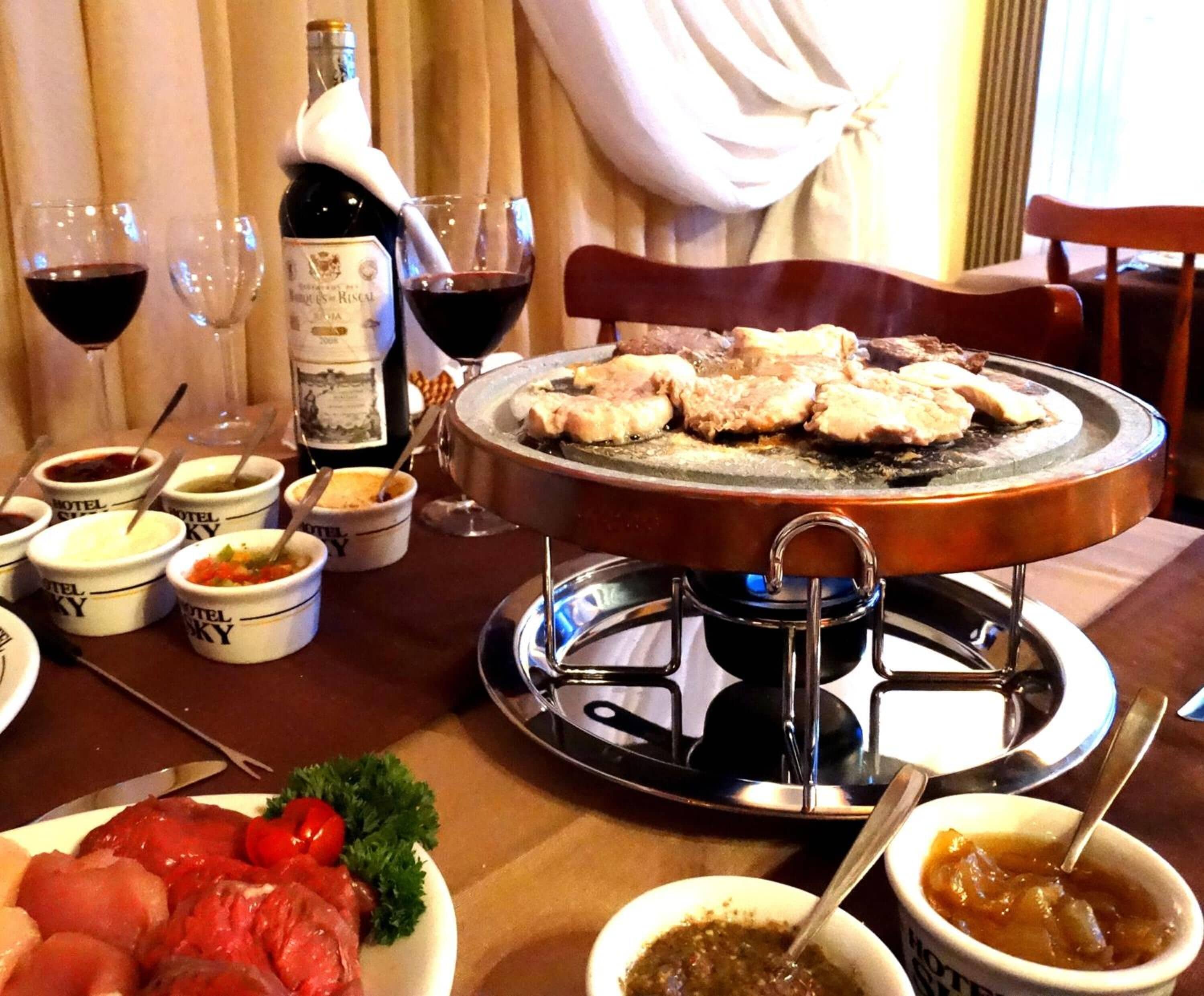 breakfast and dinner served, brazilian cuisine