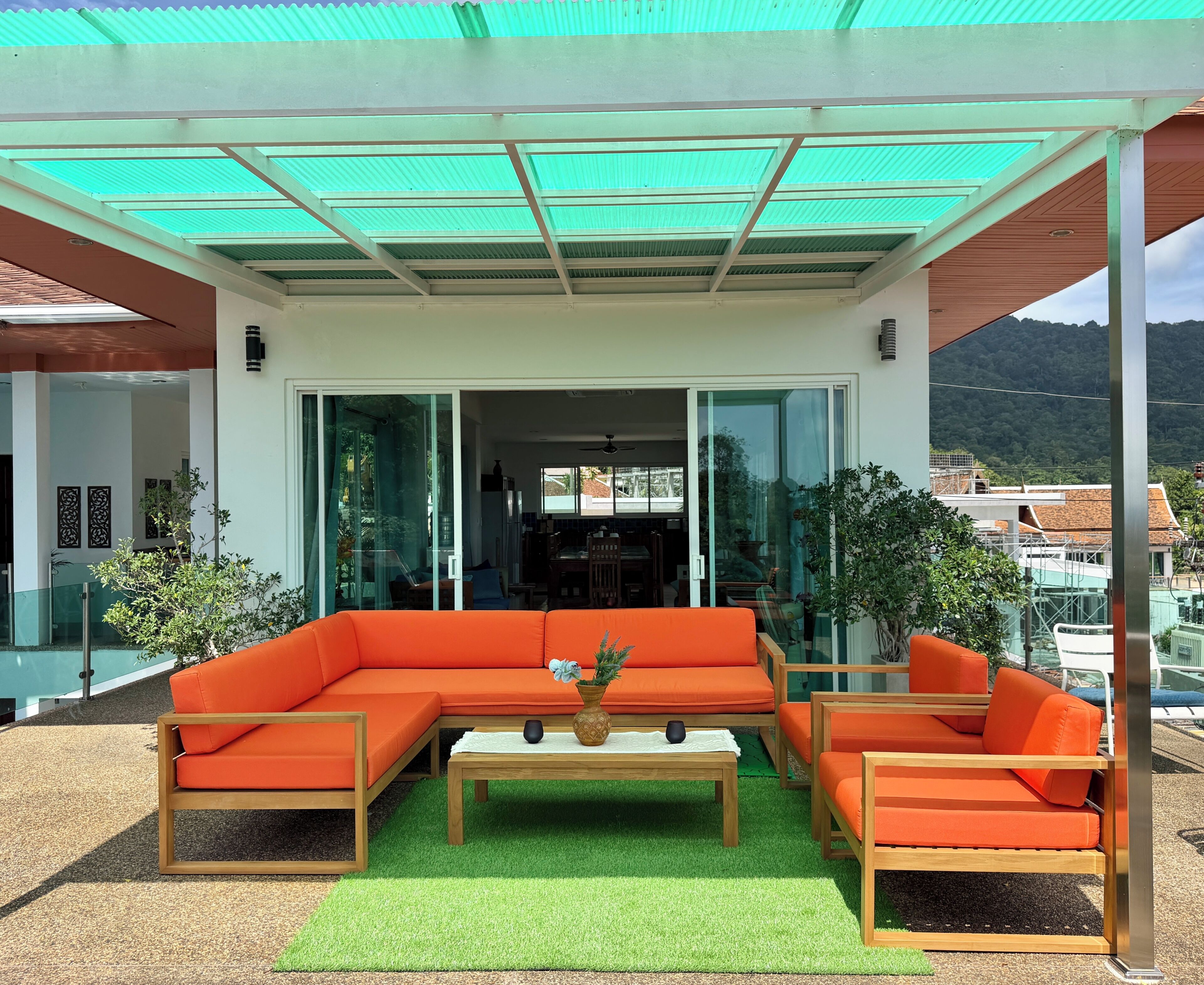 Terraza en la azotea