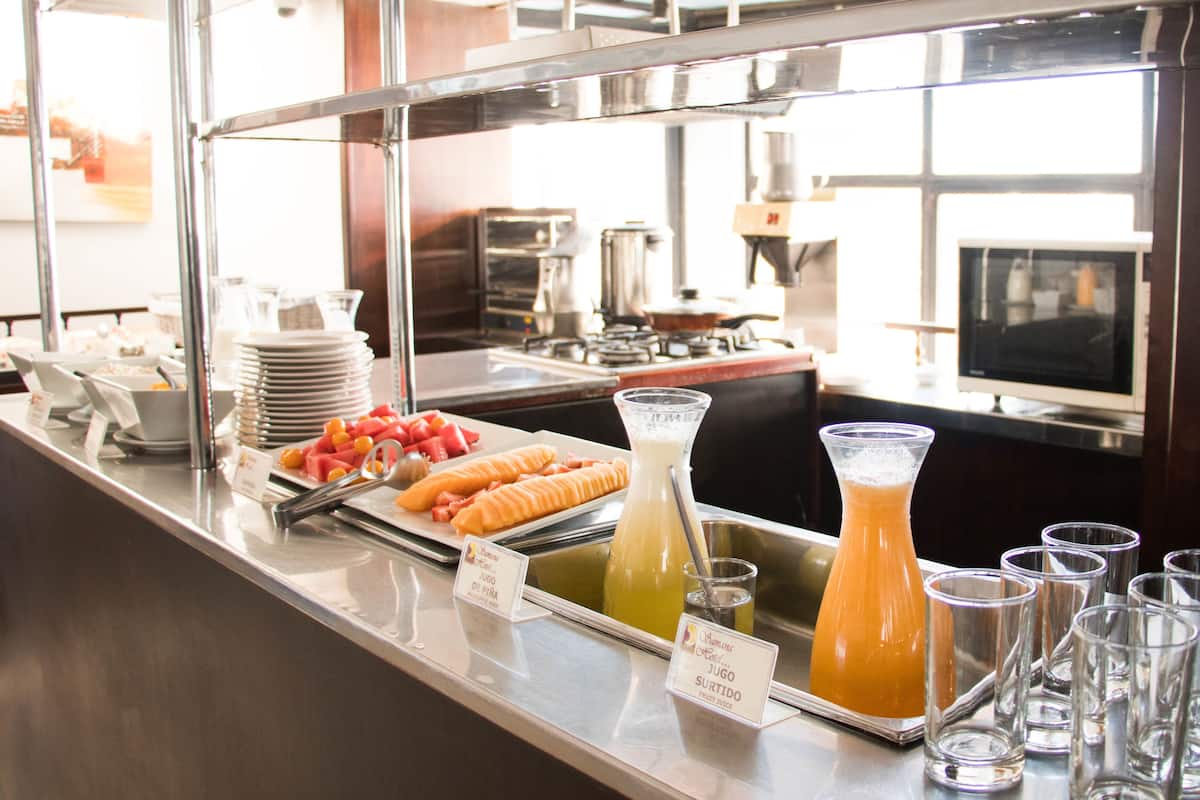 breakfast, lunch, dinner served; local cuisine