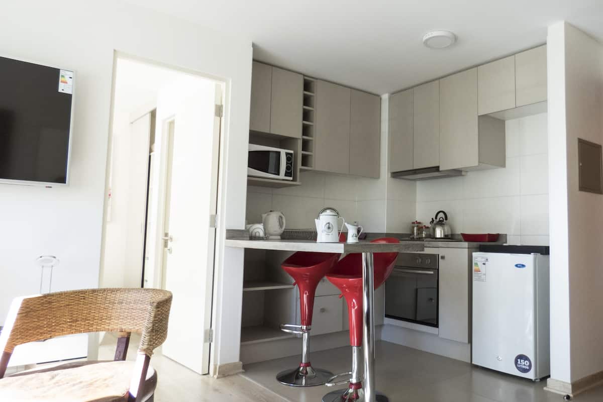 Superior Studio | Private kitchenette | Fridge, microwave, oven, stovetop