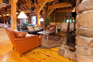 Sitteområde i lobbyen