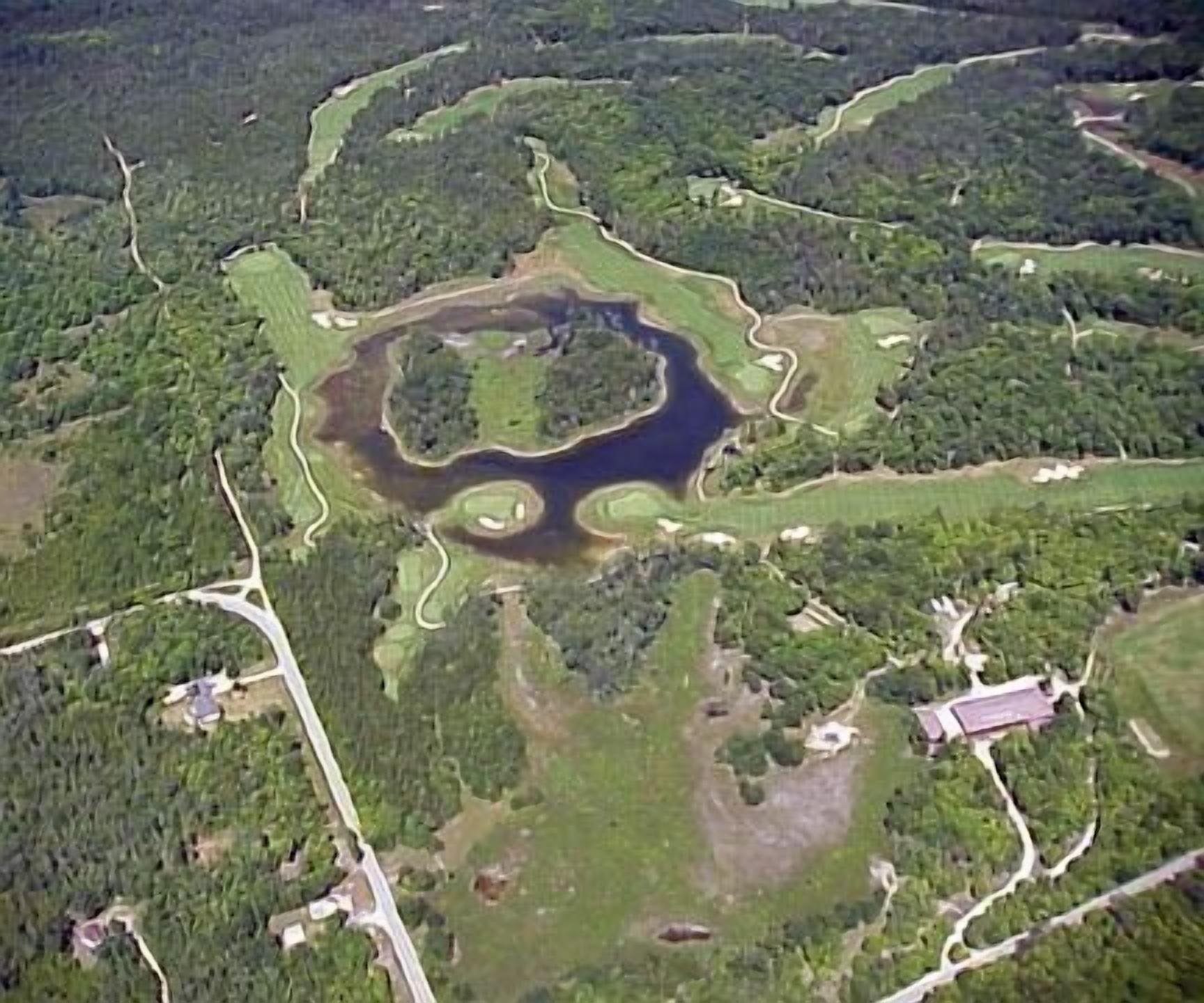 aerial view