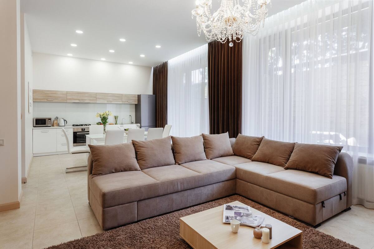 Villa Premium, 4 chambres | Coin séjour
