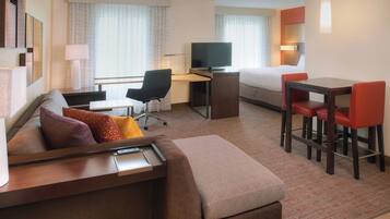 In-room safe, desk, iron/ironing board, free cribs/infant beds