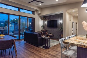 LaFave South: Checkerboard Mesa | Living area | 65-inch flat-screen TV with digital channels, TV, streaming services