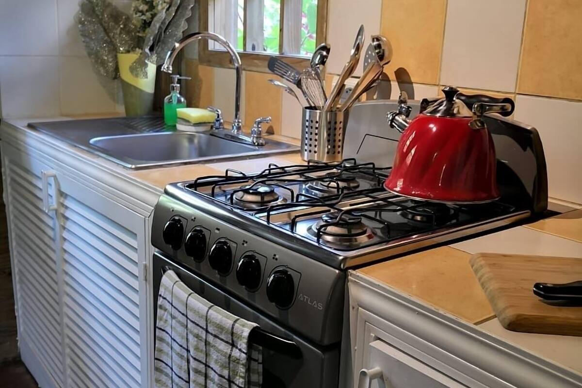 free toiletries, hair dryer, towels, shampoo