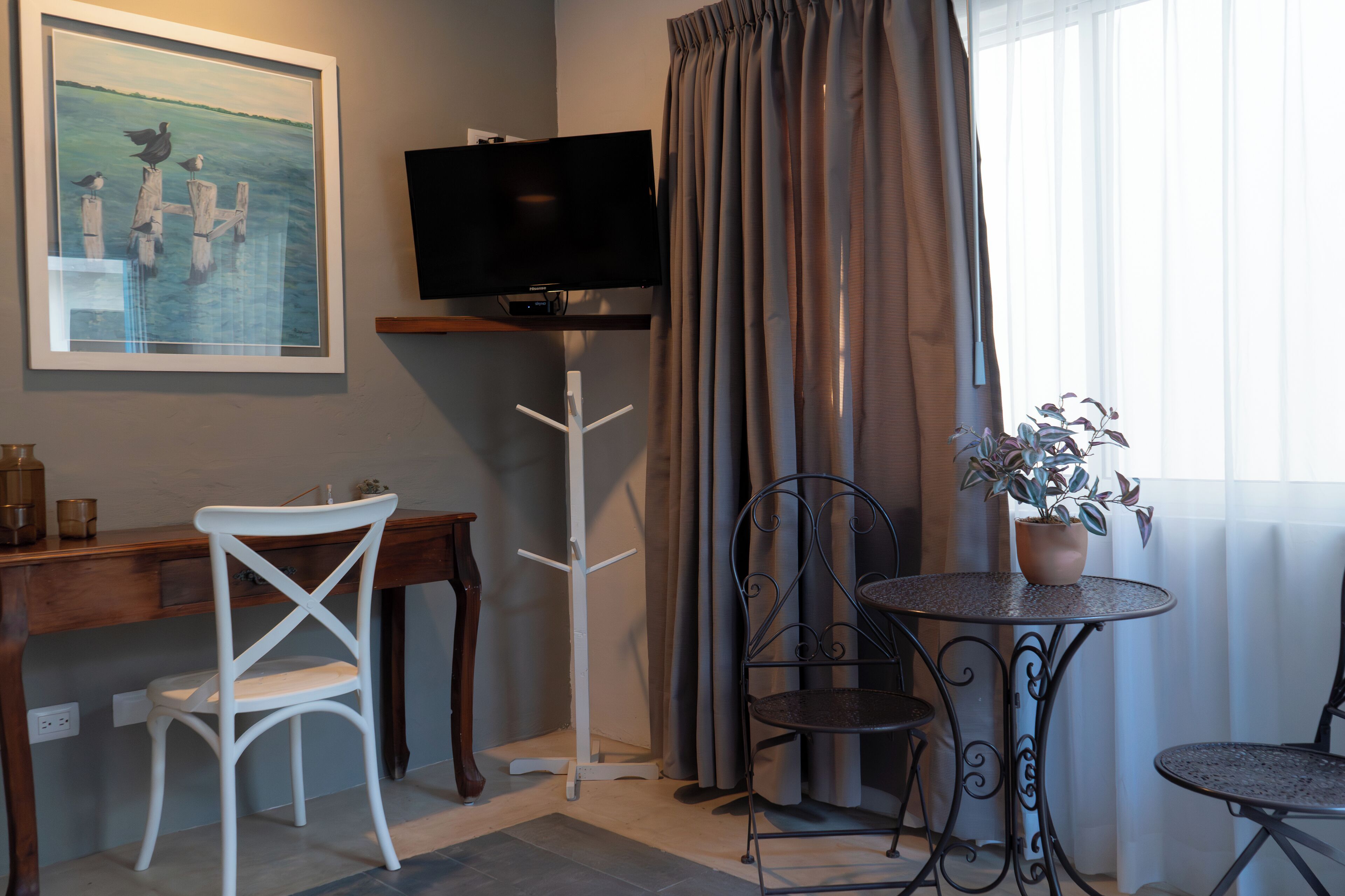 deluxe double room, 2 queen beds | premium bedding, in-room safe, desk, iron/ironing board