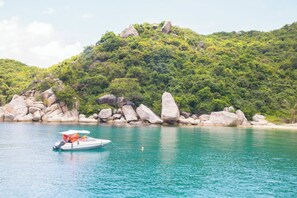 Traditionell bungalow | Utsikt mot havet/stranden