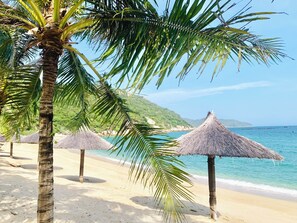 Traditionell bungalow | Utsikt mot havet/stranden