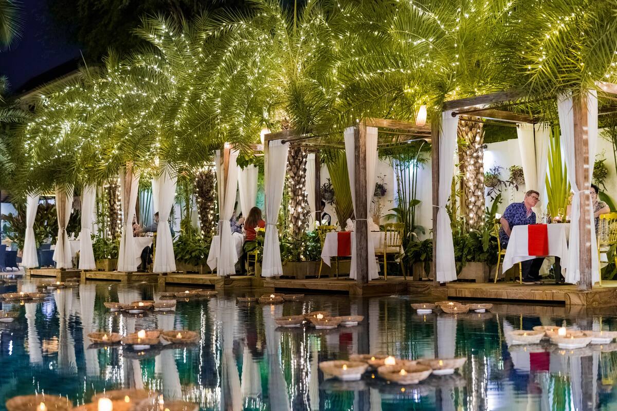 outdoor pool, open 8 am to 10 pm, pool umbrellas, pool loungers