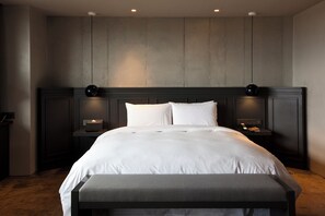 Luxe beddengoed, donsdekens, verduisterende gordijnen, gratis wifi