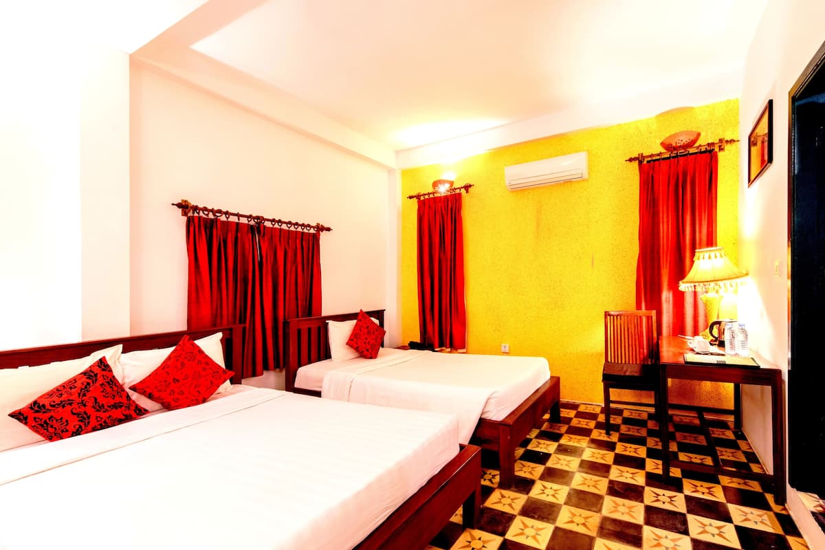 In-room safe, desk, iron/ironing board (on request), rollaway beds
