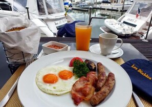 Daily buffet breakfast (THB 350.00 per person)