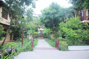 Entrée de l’hébergement