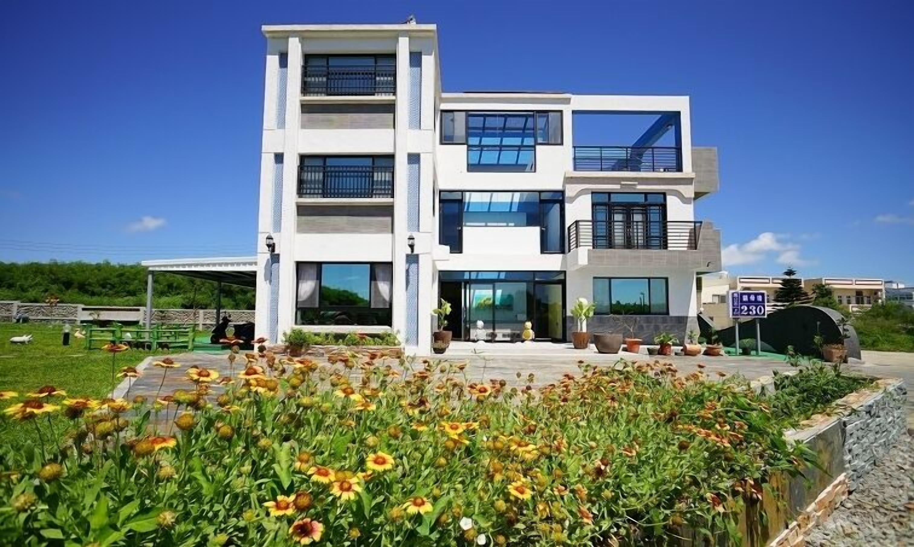 Façade de l’hébergement