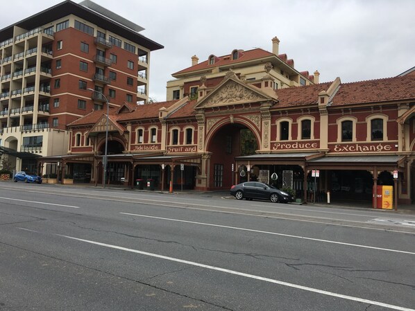 Fachada de la propiedad