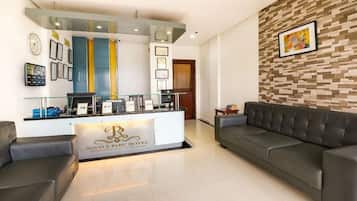 Sala de estar en el lobby