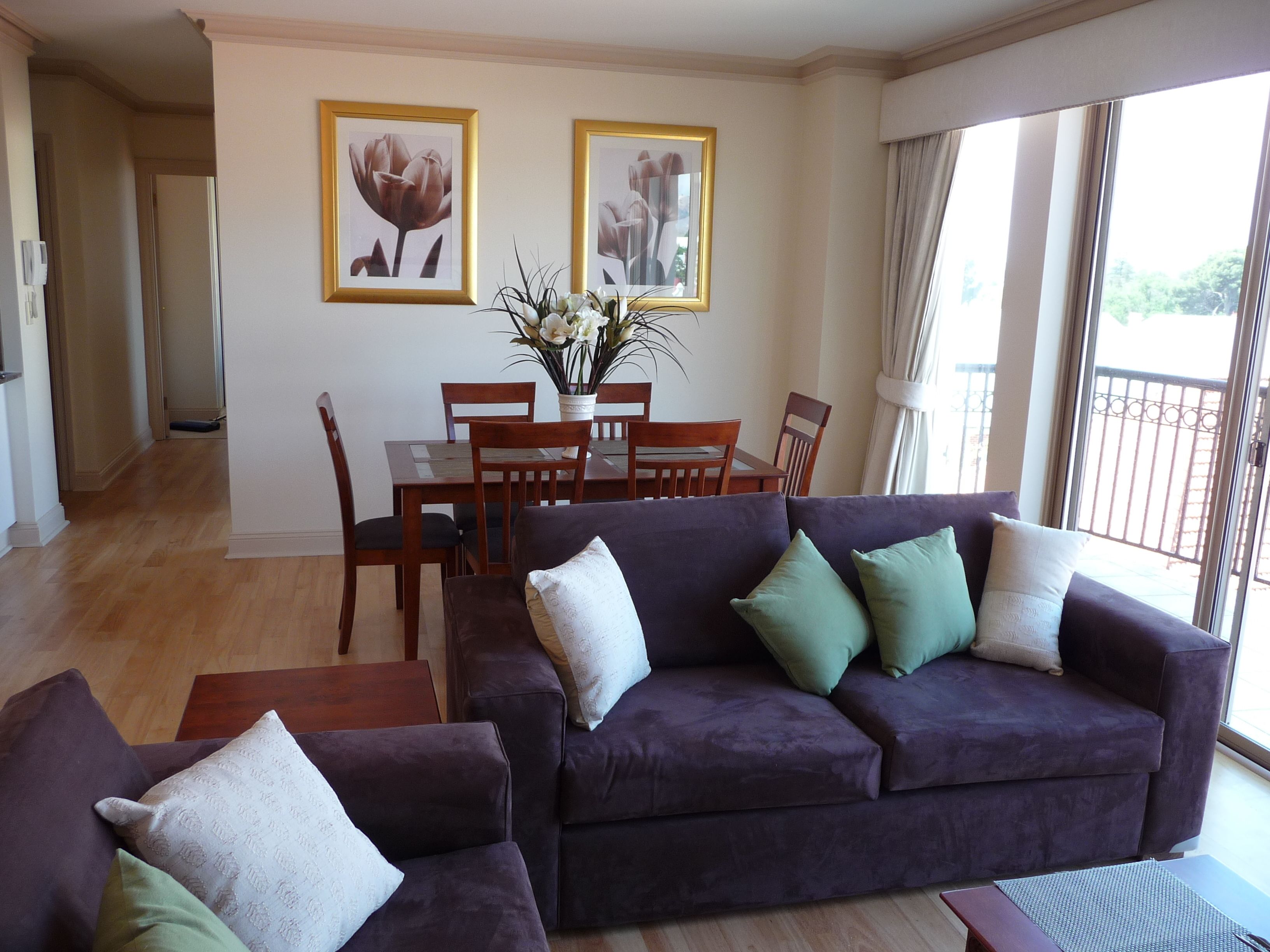 3 Bedroom 2 Bathroom Self Contained Apartment | Living area | LED TV, DVD player