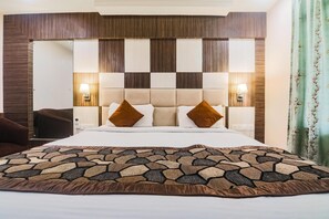 Minibar, in-room safe, desk, laptop workspace - Hotel Royal Heritage (Guwahati)