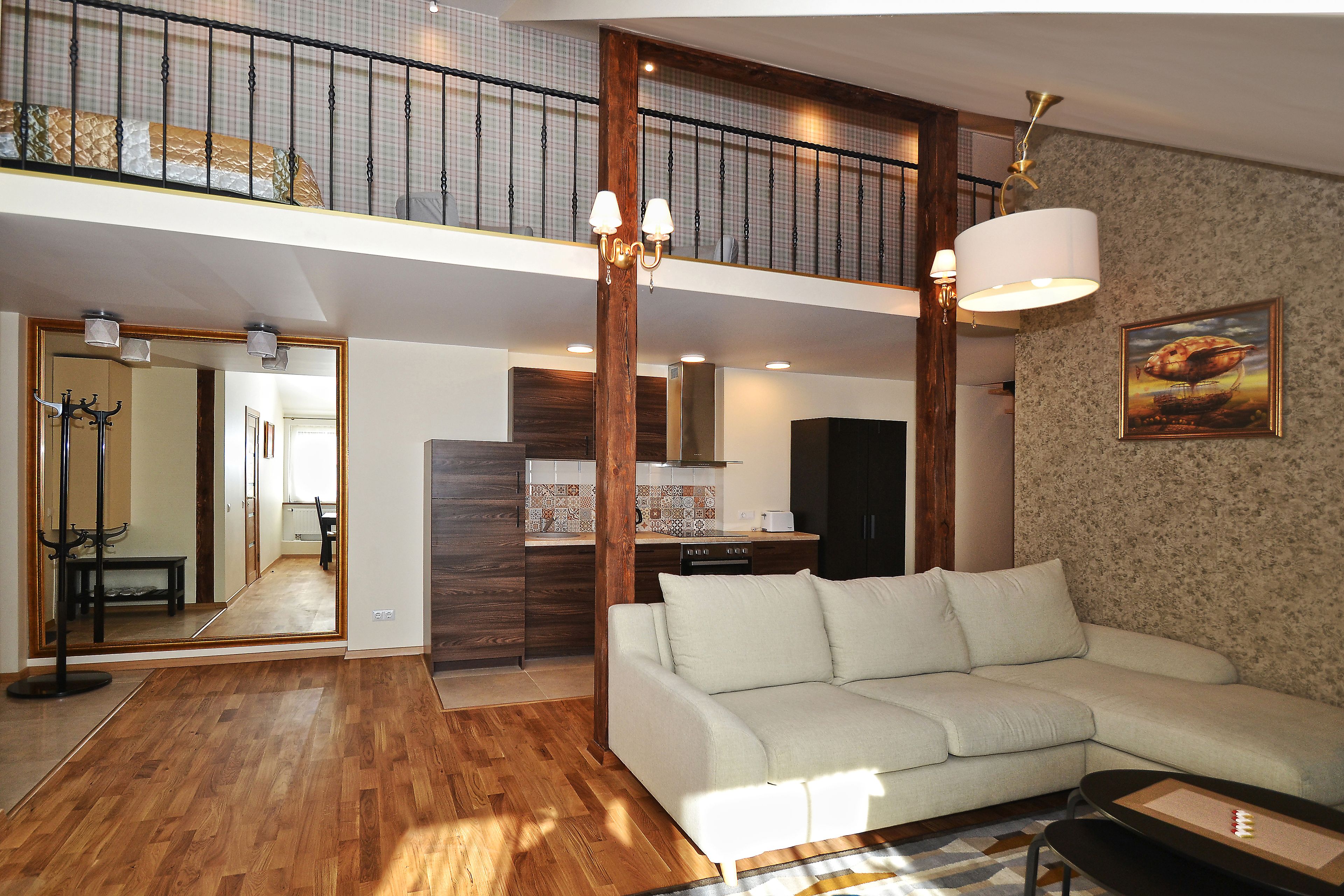 apartment, 2 bedrooms | living area | led tv