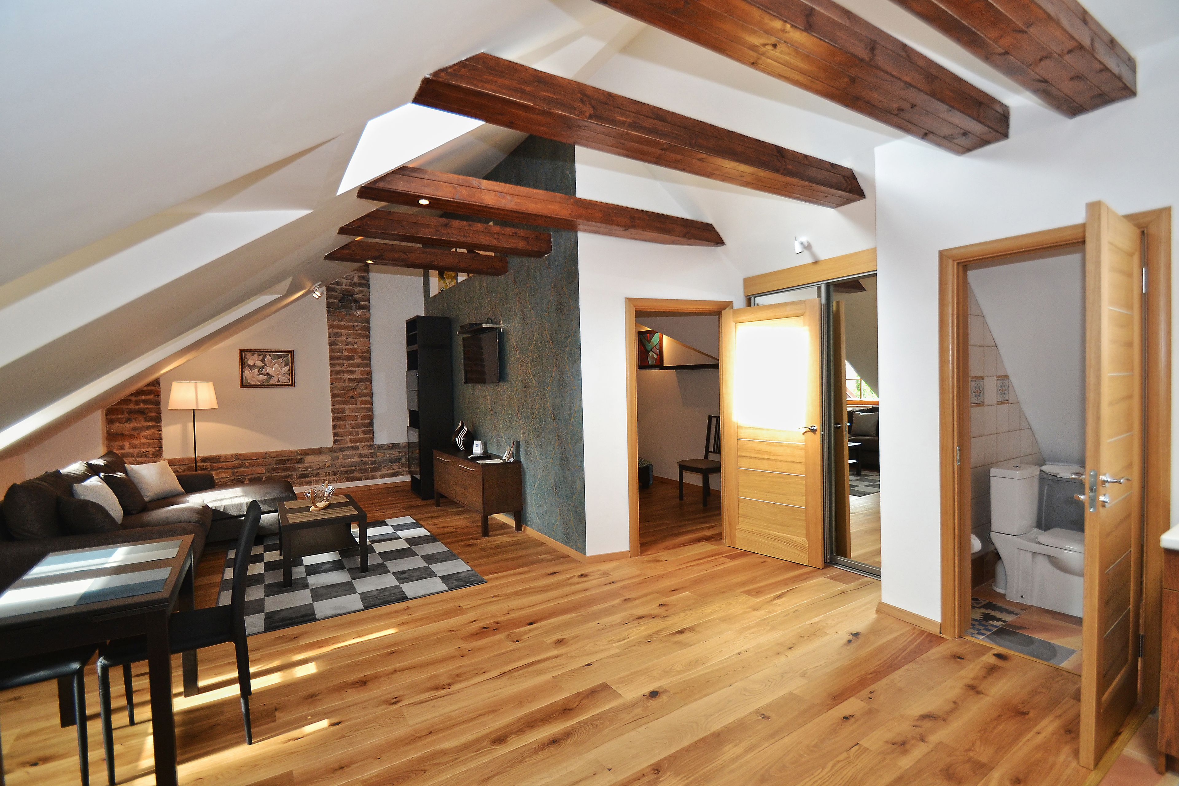 standard apartment | living area | led tv